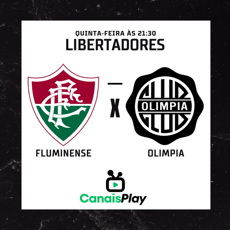 Fluminense x Olimpia ao vivo aqui no Canais Play! Na próxima quinta-feira, dia 24, às 21h30 (horário de Brasília), no icônico Estádio do Maracanã. Esta partida emocionante marcará o início das quartas de final da Libertadores 2023.