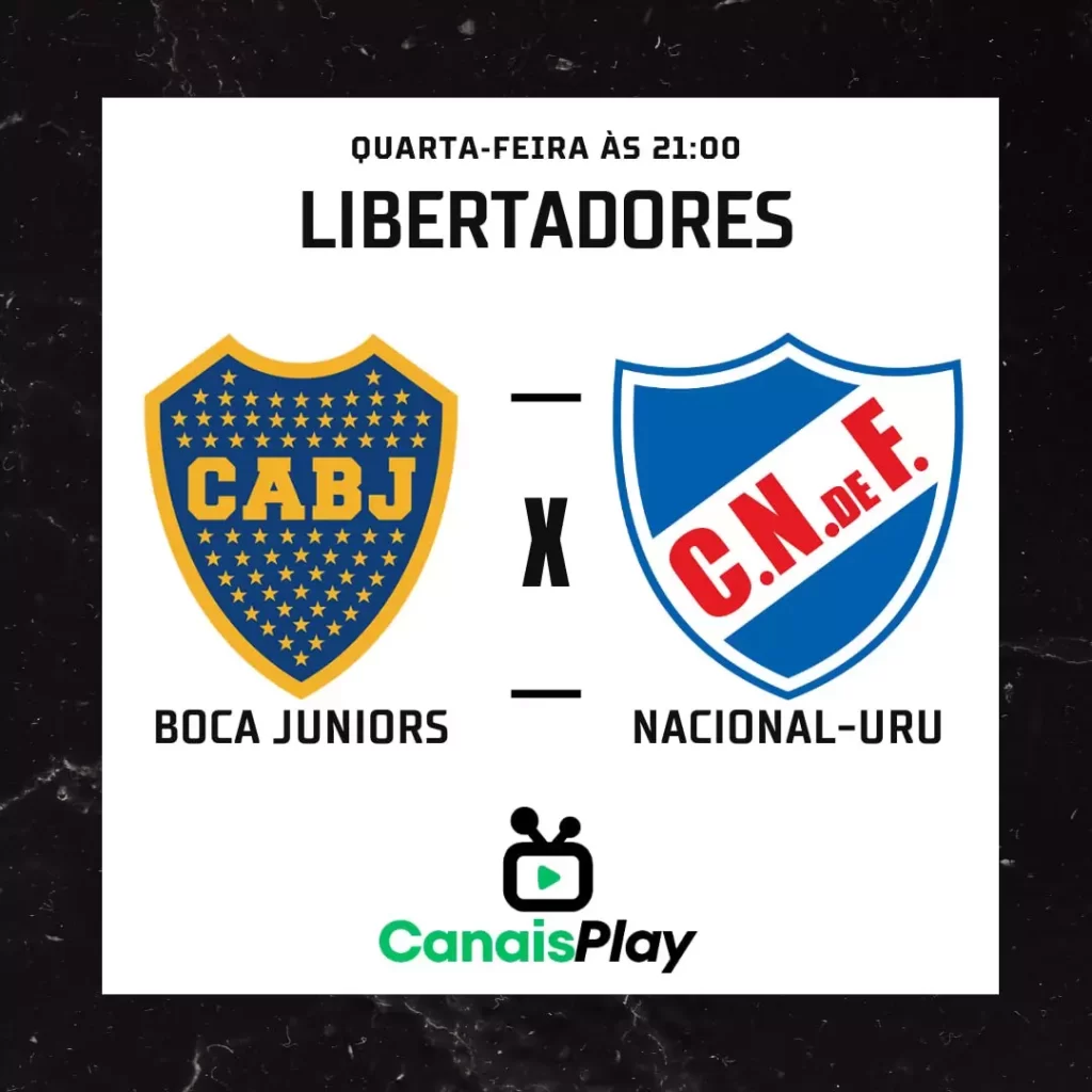 Boca Juniors x Nacional-URU