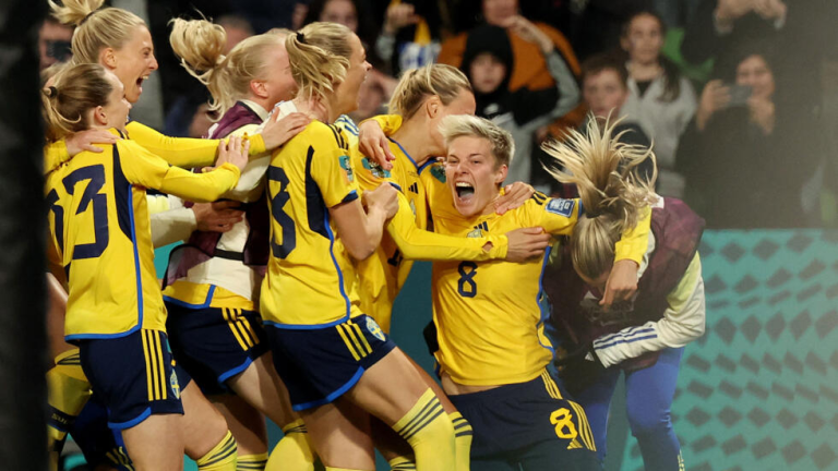 Suécia segue na copa do mundo depos de eliminaaar o time dos estados unidos